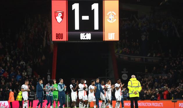 Борнмут - Лутон Таун, Getty Images