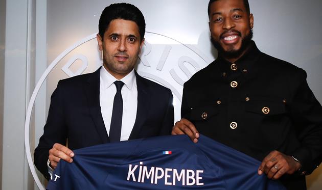 Нассер Аль-Хелаїфі та Преснель Кімпембе, фото ПСЖ