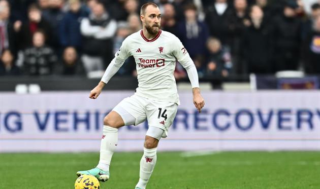 Крістіан Еріксен, getty images