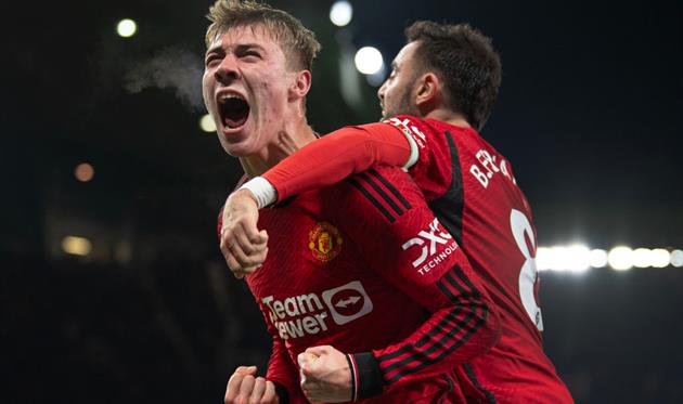 Расмус Гойлунд та Бруну Фернандеш, Getty Images