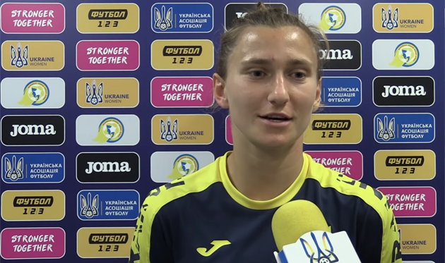 Дар'я Кравець, скріншот з відео