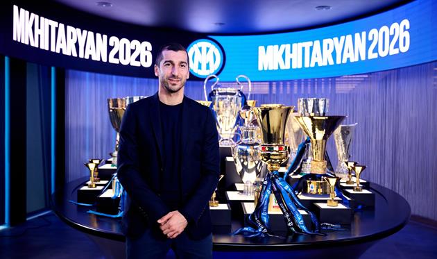 Генріх Мхітарян, фото Інтер