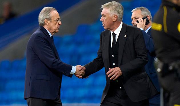 Перес та Анчелотті, Getty Images