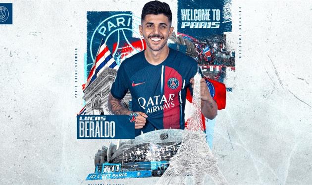 ПСЖ оголосив про підписання Беральдо