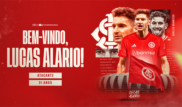 Лукас Аларіо, фото Інтернасьйонал