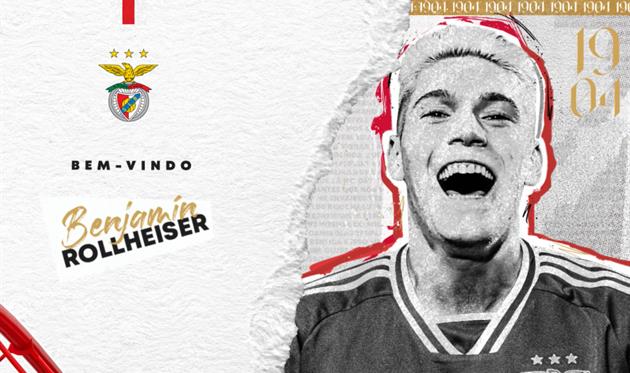 Бенджамін Роллгайзер, фото Бенфіка