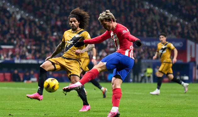 Атлетіко вирвав перемогу над Райо Вальєкано в компенсований час