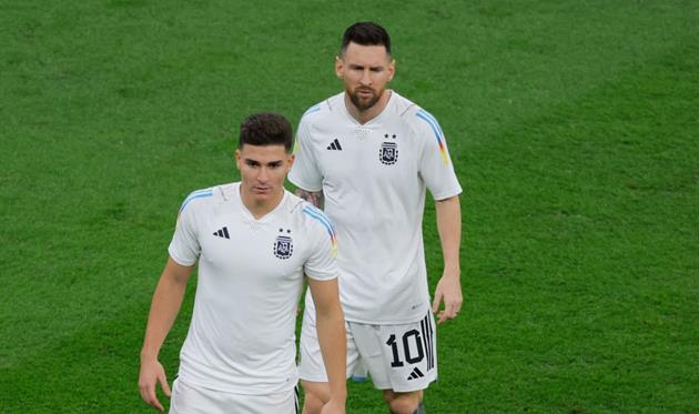 Хуліан Альварес та Ліонель Мессі, gettyimages