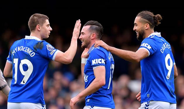 Радощі гравців Евертона, getty images