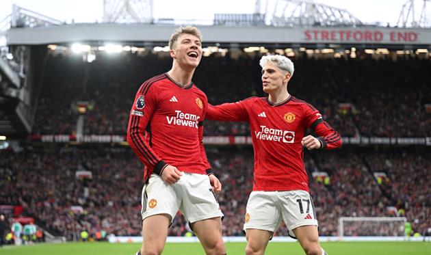 ГРАВЦІ МЮ СВЯТКУЮТЬ ГОЛ, GETTY IMAGES