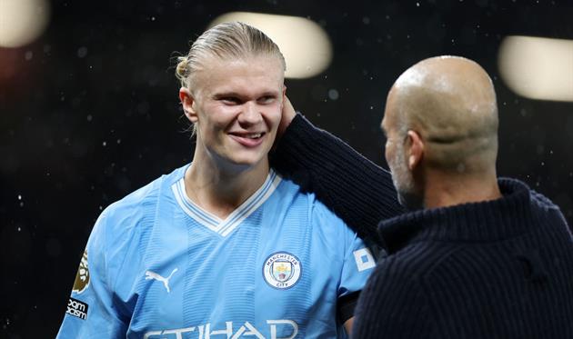 Ерлінг Голанд та Пеп Гвардіола, gettyimages