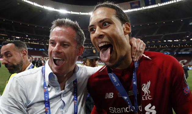 Джеймі Каррагер та Вірджил ван дейк, GETTY IMAGES