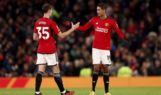 Джонні Еванс та Рафаель Варан, Getty Images