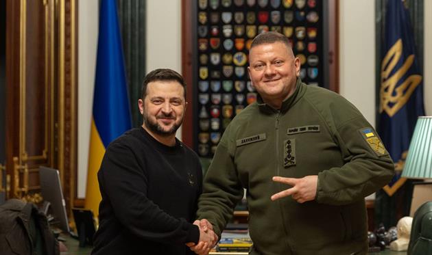 Володимир Зеленський та Валерій Залужний