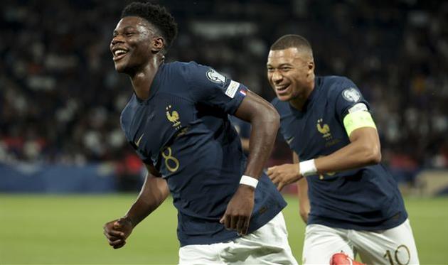 Орельєн Чуамені та Кіліан Мбаппе, Getty Images