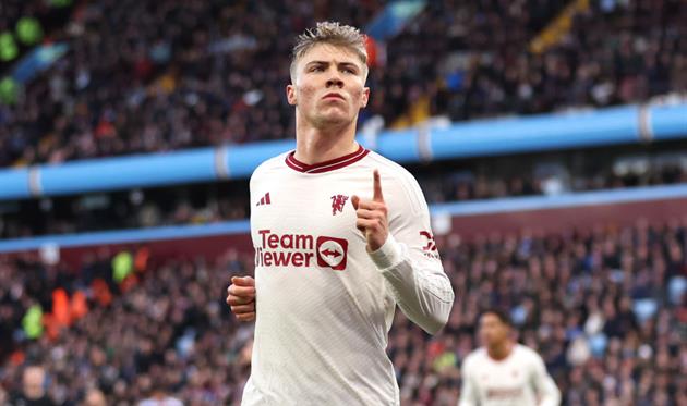 Гойлунд святкує гол, getty images