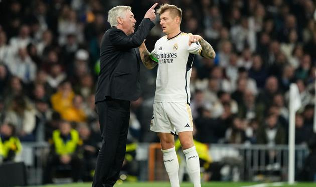 Карло Анчелотті та Тоні Кроос, Getty Images