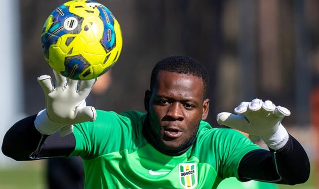 Запасний воротар Полісся намагається виграти конкуренцію у Бойка / Фото: ФК Полісся