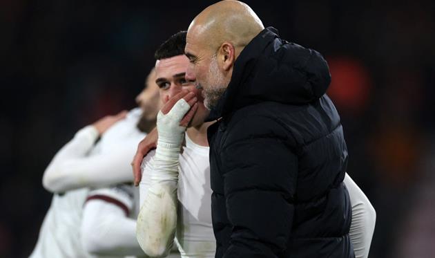 Філ Фоден і пеп гвардіола, gettyimages