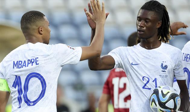 Кіліан Мбаппе та Едуардо Камавінга, Getty Images