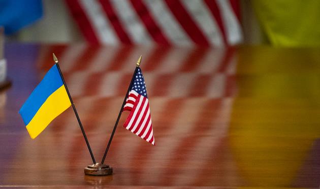 Прапори України та США, Getty Images