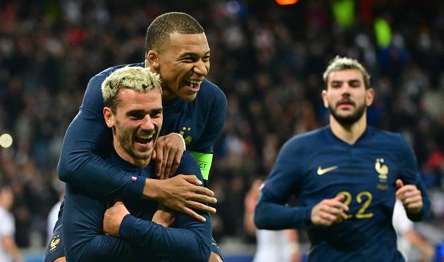 Антуан Грізманн та Кіліан Мбаппе, GETTY IMAGES
