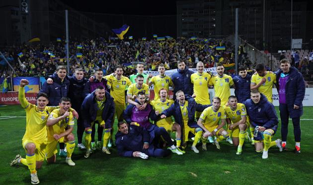 Збірна України після перемоги над Боснією і Герцеговиною, Getty Images