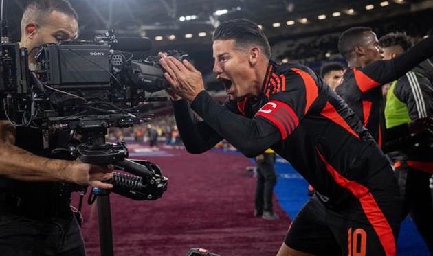 Хамес Родрігес, Getty Images