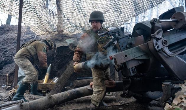 Українські артилеристи, Getty Images