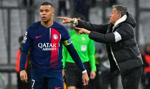 Кіліан Мбаппе та Луїс Енріке, Getty Images