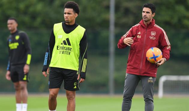 Ітан Нванері та Мікель Артета, Getty Images