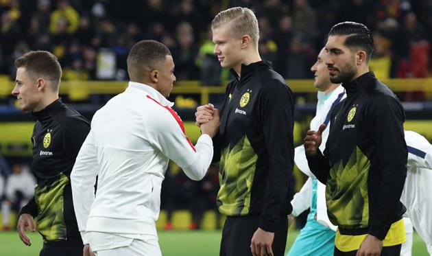 Мбаппе та Голанд, getty images