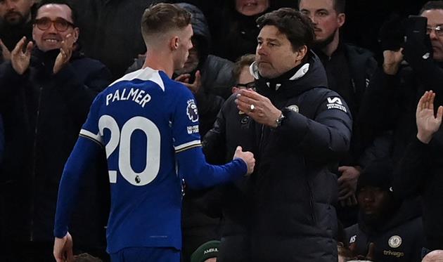 Коул Палмер та Маурісіо Почеттіно, Getty Images