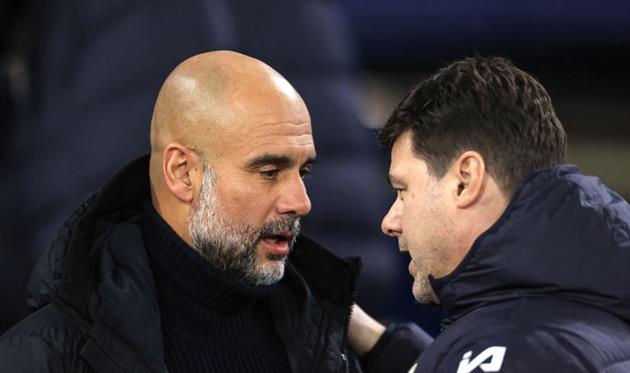 Хосеп Гвардіола та Маурісіо Почеттіно, Getty Images