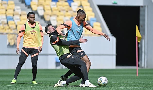 Тренування було жорстким / ФОТО: ФК ШАХТАР