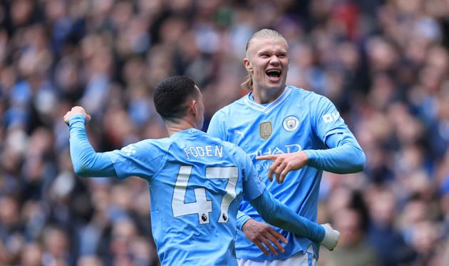 Філ Фоден та Ерлінг Голанд, Getty Images