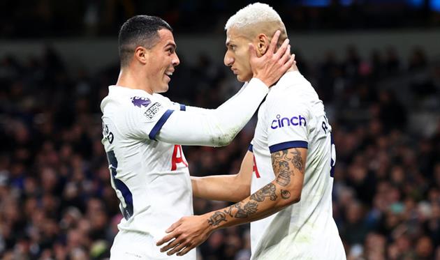 Педро Порро і Рішарлісон, Getty Images