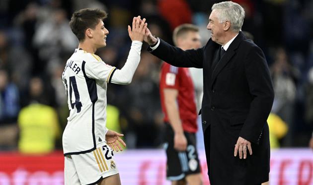 Гюлер та Анчелотті, getty images