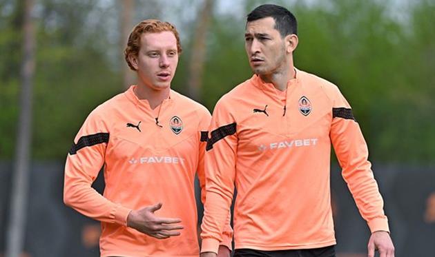 Юхим Конопля та Тарас Степаненко, фото ФК Шахтар Донецьк