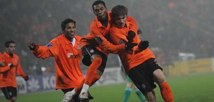 Гладкий принимает поздравления, shakhtar.com