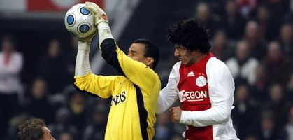 В дуэли Суарес - Ворм победил вратарь Утрехта. Фото fcupdate.nl