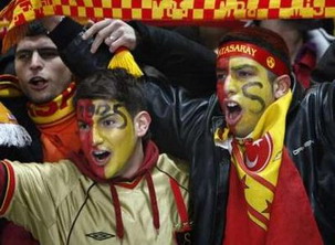 Такие вот болельщики у Галатасарая, AP