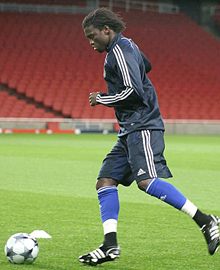 Папе Диакате, фото fcdynamo.kiev.ua