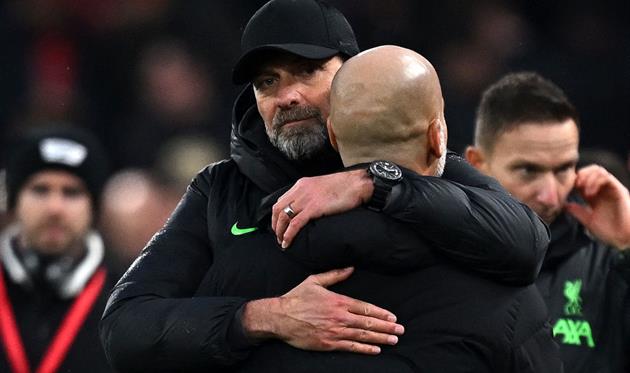 Юрген Клопп та Пеп Гвардіола, gettyimages