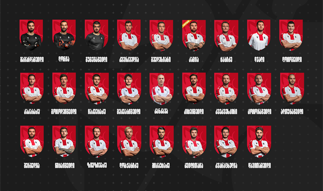 Збірна Грузії, фото асоціація футболу країни