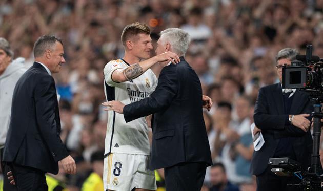 Кроос та Папа Карло, getty images