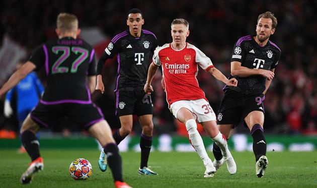 Олександр Зінченко проти Баварії, Getty Images