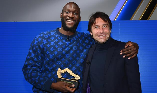 Ромелу Лукаку та Антоніо Конте, Getty Images