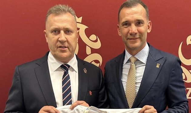 Цезарій Кулеша та Андрій Шевченко, x.com/Czarek_Kulesza