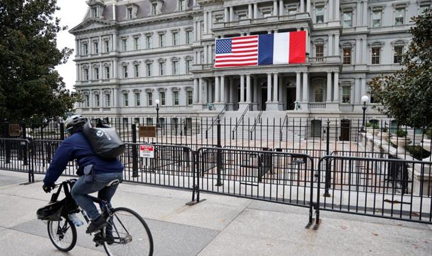 Прапори США та Франції, Getty Images 